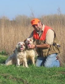 Randy with Sargent and Charlie